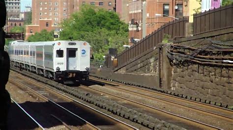 Metro North Croton Harmon Grand Central Bound Trains Entering