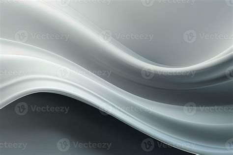 Abstract Gray Wavy Background D Rendering D Illustration Ai