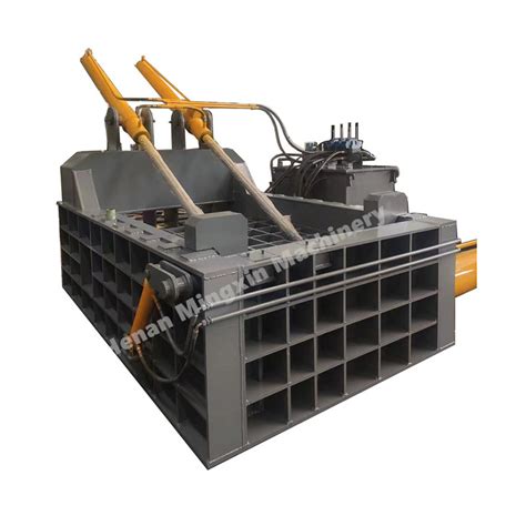 Small Used Hydraulic Aluminum Can Waste Metal Compactor Machine For