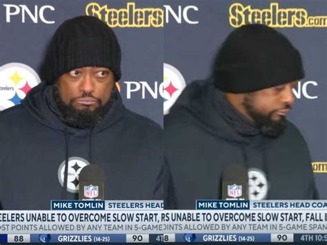 Watch Upset Mike Tomlin Leaves The Press Conference Abruptly When