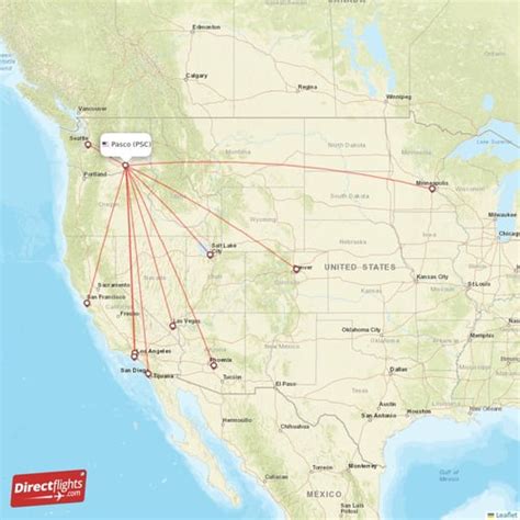 Direct flights from Seattle - 135 destinations - SEA, USA ...