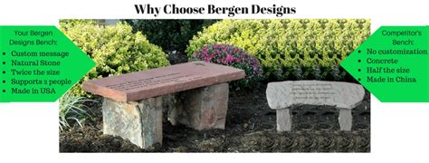 Nevada Memorial Benches Bergen Designs Memorial Benches