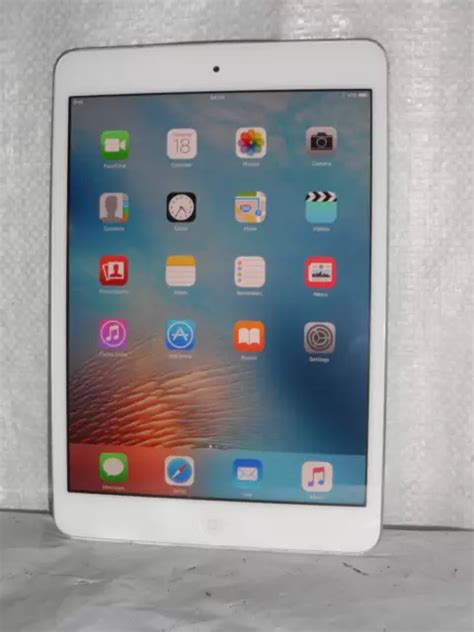 Apple Ipad Mini 1st Gen 16gb Wi Fi 79in White And Silver Excellent