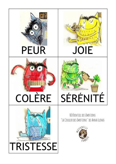 Pdf Peur Joie Maternelle Bamboumaternelle Bambou Fr