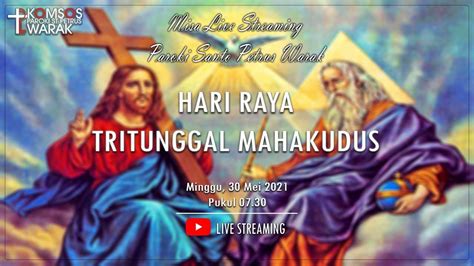 Misa Hr Tritunggal Mahakudus Minggu Mei Pk Gereja