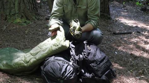 Black Scout Tutorials Building A Bargain Bugout Bag Shelter YouTube