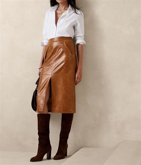 Guilt Free Faux Leather Skirts Are Calling To Me From Park City