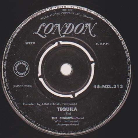 The Champs – Tequila (1958, Vinyl) - Discogs