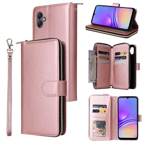 Etui Portefeuille En Cuir Pu Samsung Galaxy A Housse Avec Rabat