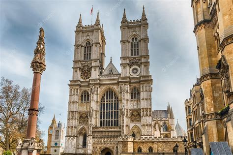 Premium Photo Facade Of Westminster Abbey Iconic Landmark In London Uk