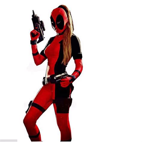 Lady Deadpool Costume Halloween Costume For Adult Deadpool Party ...