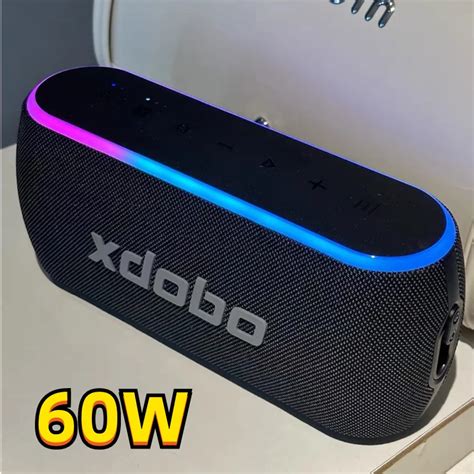 60W High Power XDOBO X8 III Bluetooth Speaker IPX7 Outdoor Waterproof