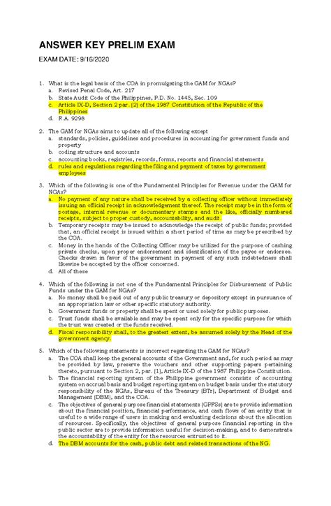 Government Accounting And Auditing Manual Volume 3 3