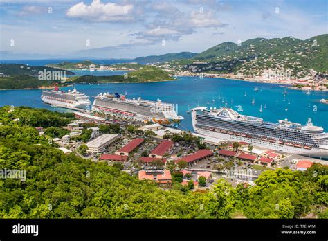 Charlotte Amalie St Thomas Us Virgin Islands Stock Photo Alamy