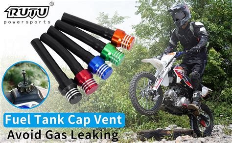 Rutu Gas Cap Vent Hose Fuel Tank Vent Valve Tube With Check Ball Universal Cnc