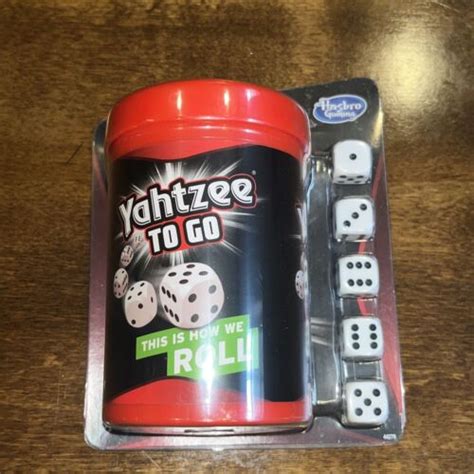 Yahtzee To Go Travel Dice Game 2014 New Sealed Package EBay