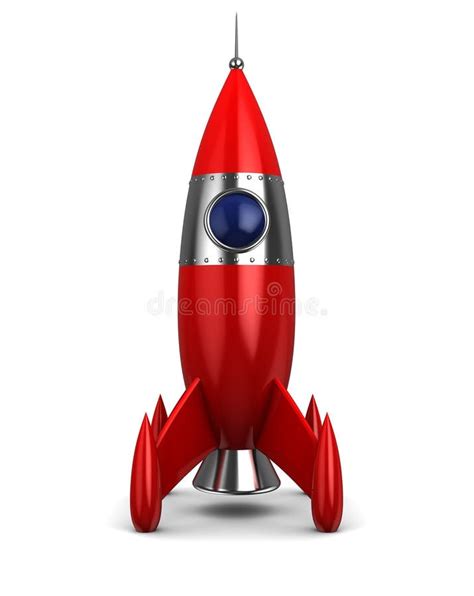 Space Retro Rocket Ships Stock Vector Illustration Of Blue 19788701