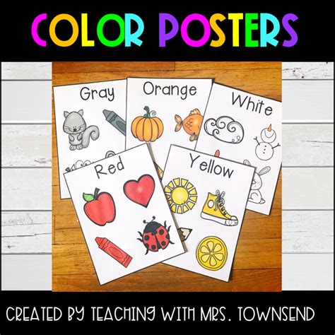 Printable Color Posters