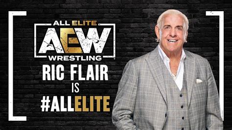 Ric Flair Signs Multi Year Deal With Aew Aew Ricflair Youtube