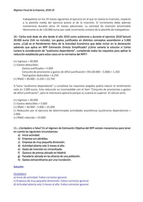 Ejemplos De Ejercicios De Irpf Resueltos Pdf