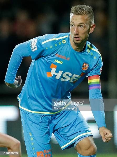 Kevin Visser Of Fc Volendam During The Dutch Keuken Kampioen Divisie