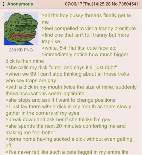The Boy Pussy Threads Finally Got To Anon Scrolller