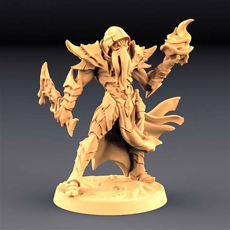 Mind Flayer Resin Miniature Dnd Miniatures Dungeons & - Etsy