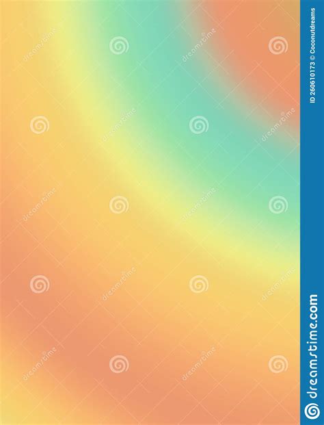 Gradient Fruity Color Curve Lines Spectrum For Abstract Background