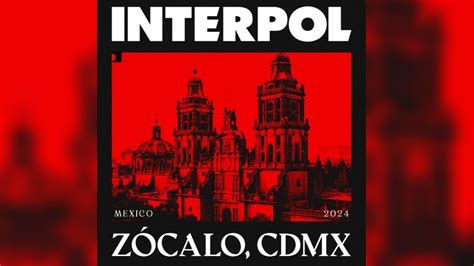 Interpol en el Zócalo de la CDMX 3 outfits para ir al concierto y