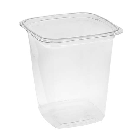 Oz Plastic Square Container Pactiv Evergreen