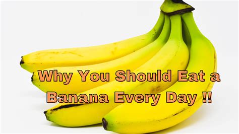 Why You Should Eat A Banana Every Day Oursidehustlejourney