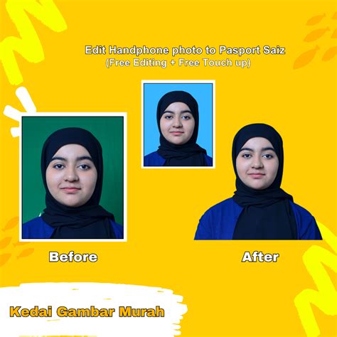 Passport Size Photo Printing Ukuran Passport Id Photo Printing Service Cuci Gambar Saiz