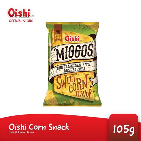 Oishi Miggos Corn Flavor G Shopee Philippines