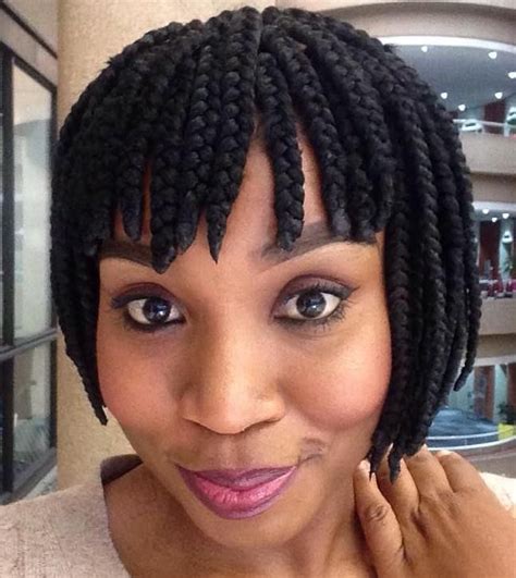 20 Ultra Chic Braided Bob Hairstyle Ideas Short Box Braids Bob Short Box Braids Hairstyles