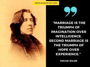 Oscar Wilde Quotes About Marriage