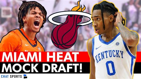 Miami Heat Two Round Mock Draft From The Ringer Draft Rob Dillingham