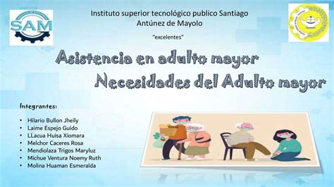 Asistencia En Adulto Mayor Necesidades Del Adulto Mayor A B Udocz