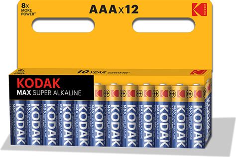 Kodak Max Super Alkaline Aaa Pack Se Priser