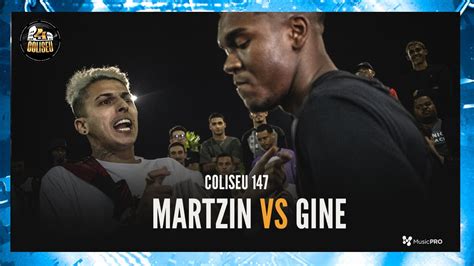 Gine X Martzin Mg Batalha Do Coliseu Edi O Youtube