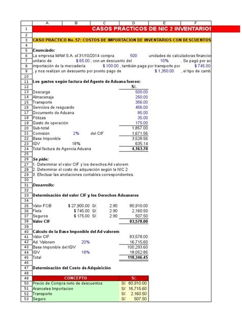 Flujo De Efectivo Seg N Nic Importancia Del Flete En Efectivo