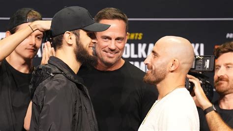 Ufc 284 Islam Makhachev Vs Alexander Volkanovski Weigh In Results