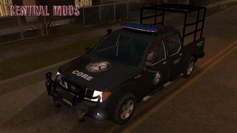 GTA San Andreas Nissan Frontier CORE Polícia Civil PMERJ BPRv Mod