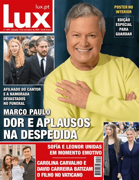 Lux 5 nov 2024 Jornais e Revistas SAPO pt Última hora e