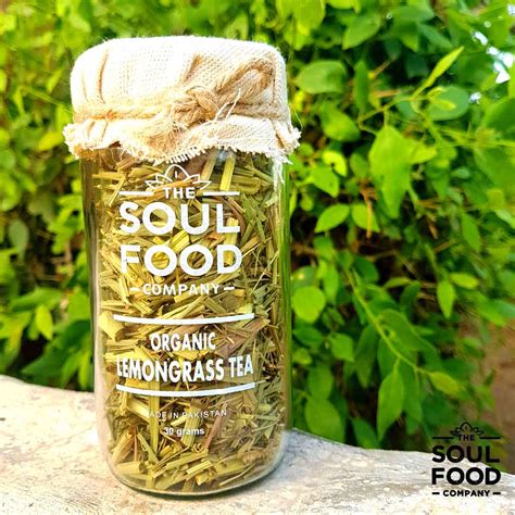 Organic Lemongrass Tea The Soul Food Company