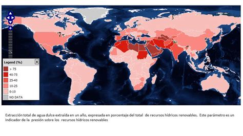 8 mapas con la situación mundial de recursos hídricos acceso a agua y