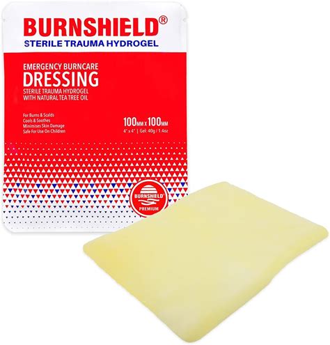 Burnshield 4 X 4 Burn Dressing Sterile Health And Household