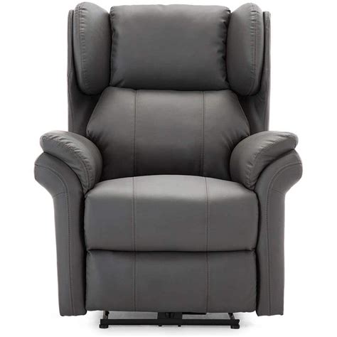 Oakford Electric Bonded Leather Auto Recliner Chair With Usb