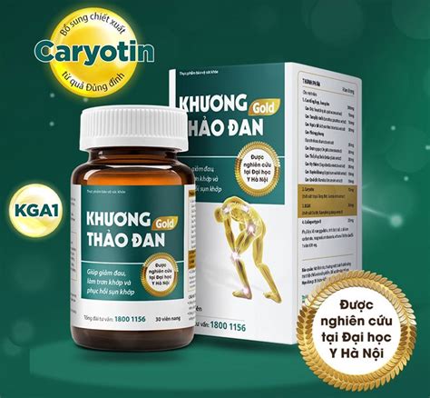 Khương Thảo Đan Gold, hỗ trợ giảm thoái hóa khớp, thoái hóa đốt sống!