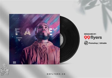 Hip Hop Mixtape Free PSD CD Cover - 99Flyers