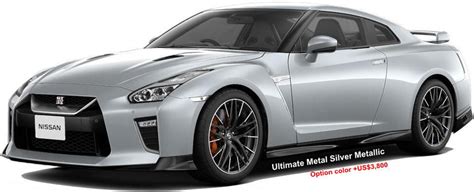 New Nissan Gtr Body Colors Full Variation Of Exterior Colours Selection